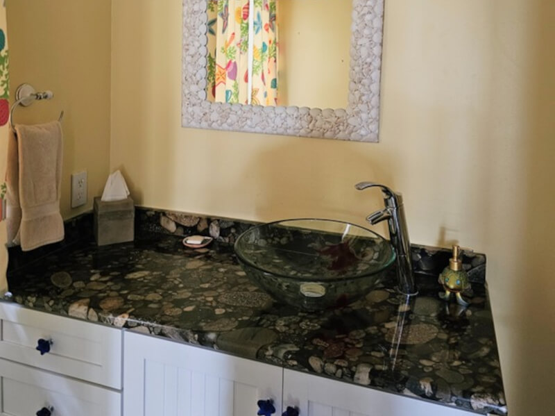 before picture of a guest bathroom