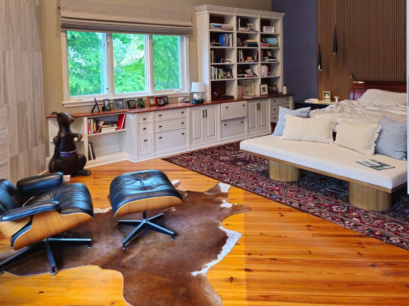 after picture of a master bedroom