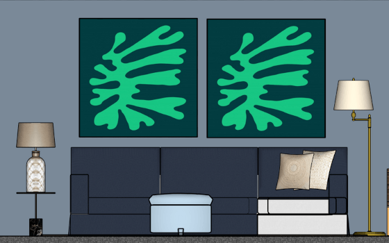 initial project design for a bedroom