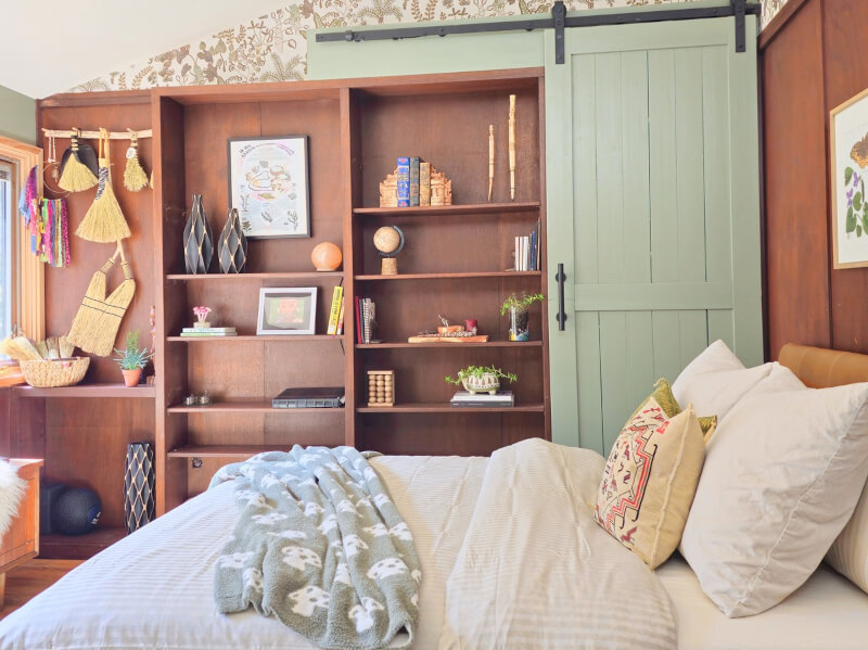 after picture of a bedroom